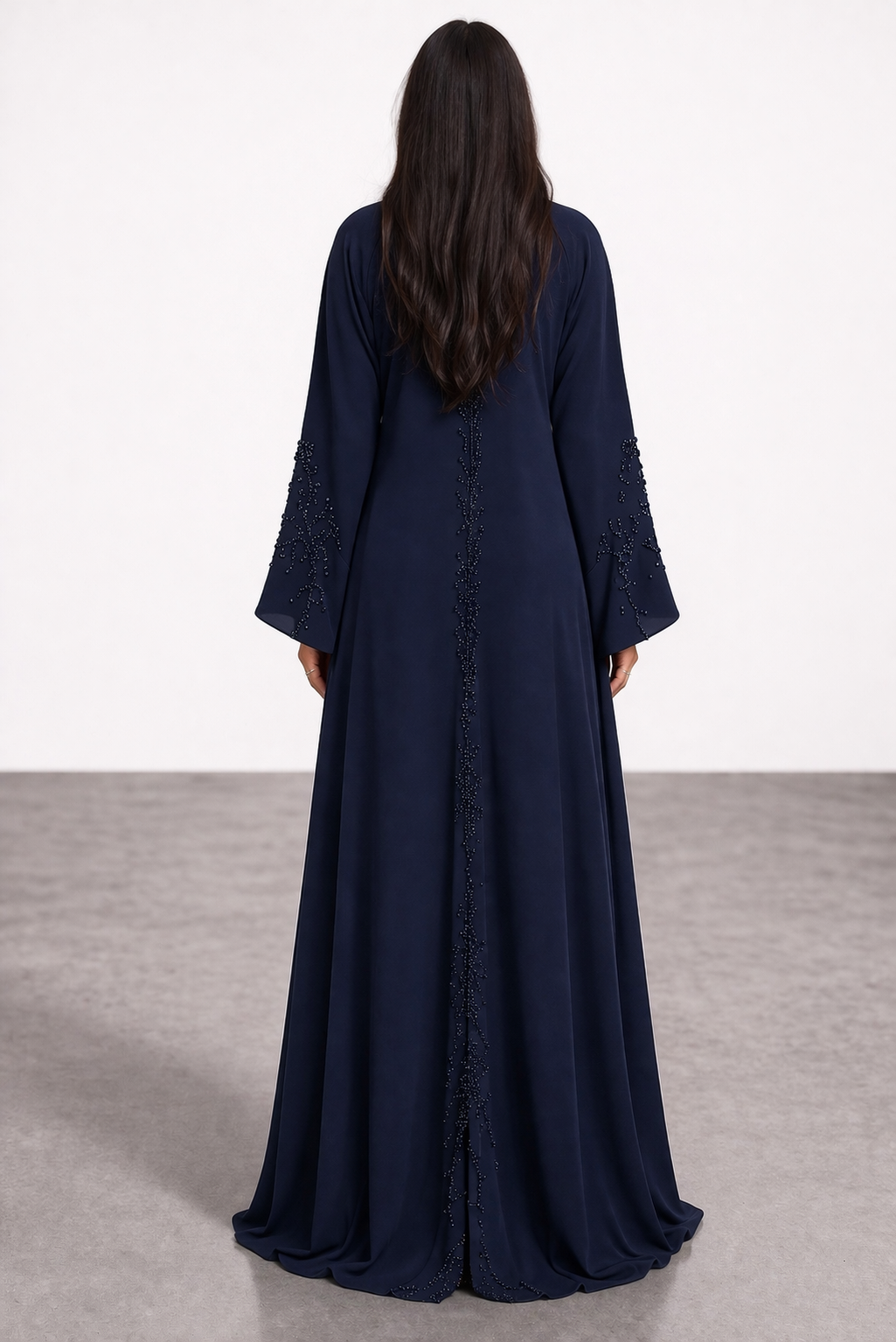 Midnight Blue Abaya