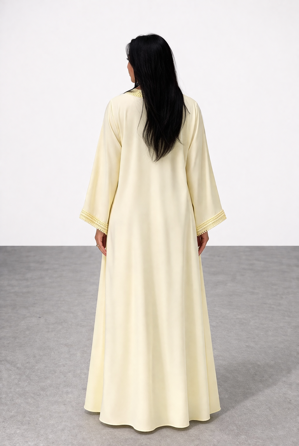 Creme Beige Abaya