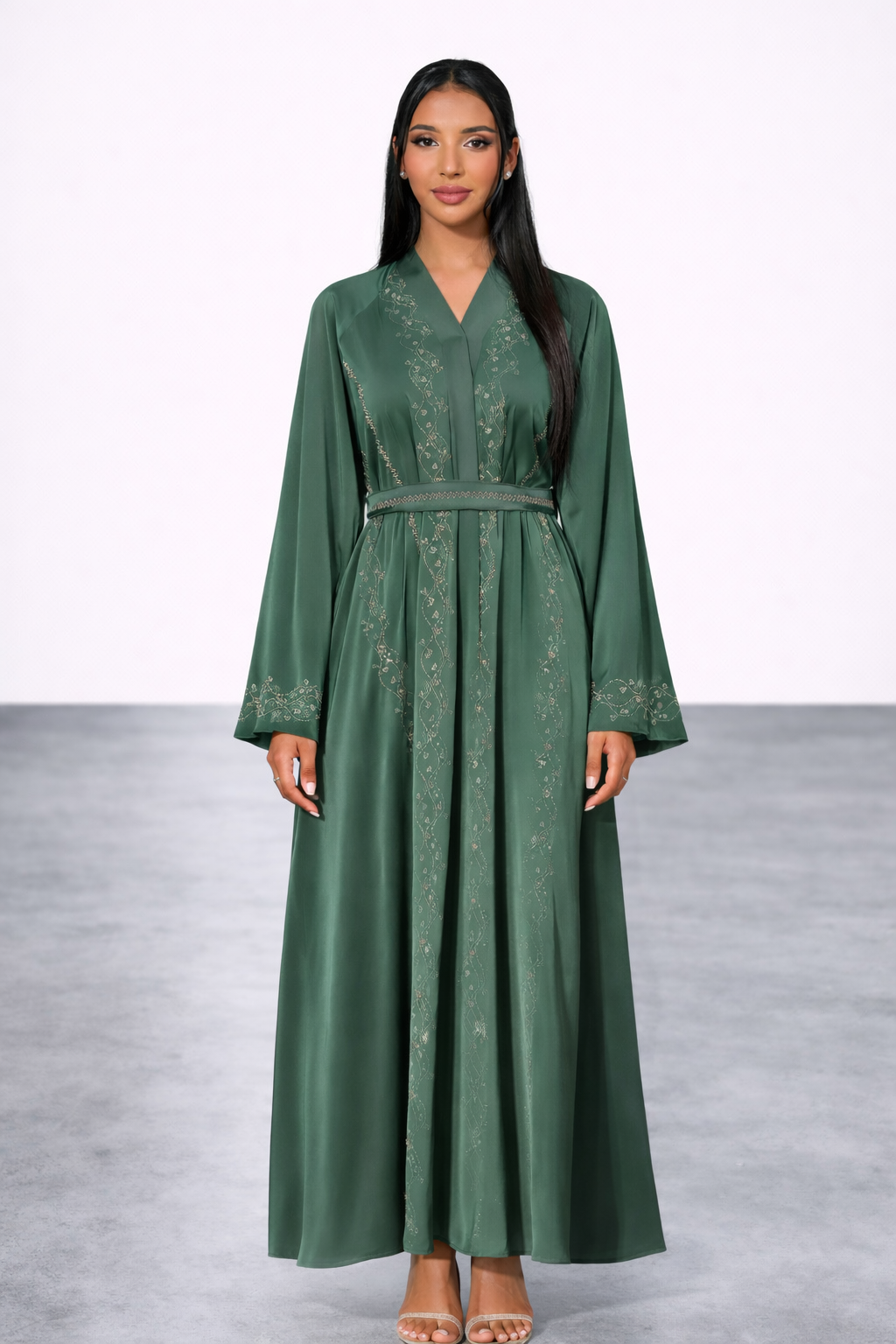 Emerald Sage Abaya