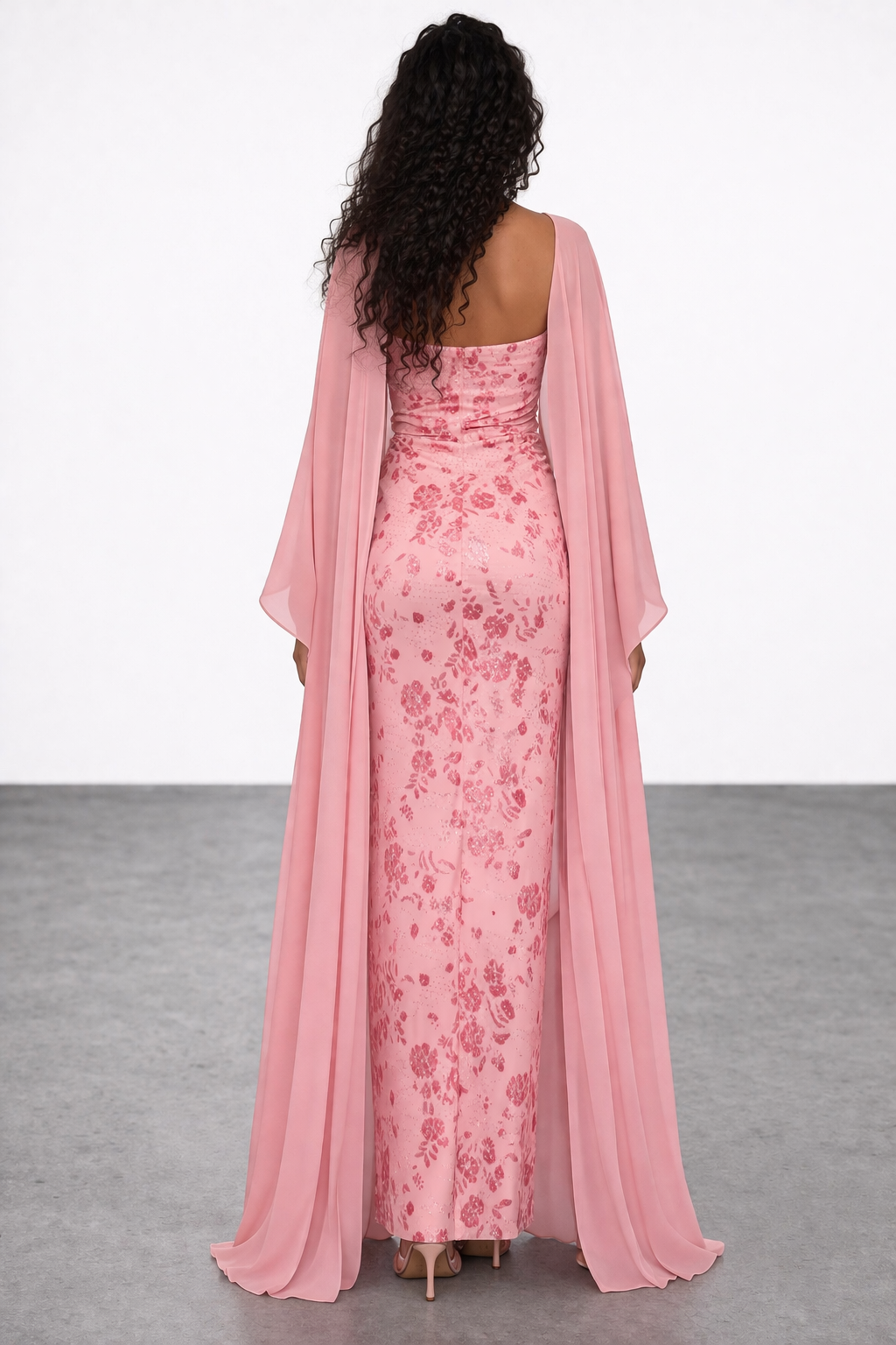 Soft Pink Abaya