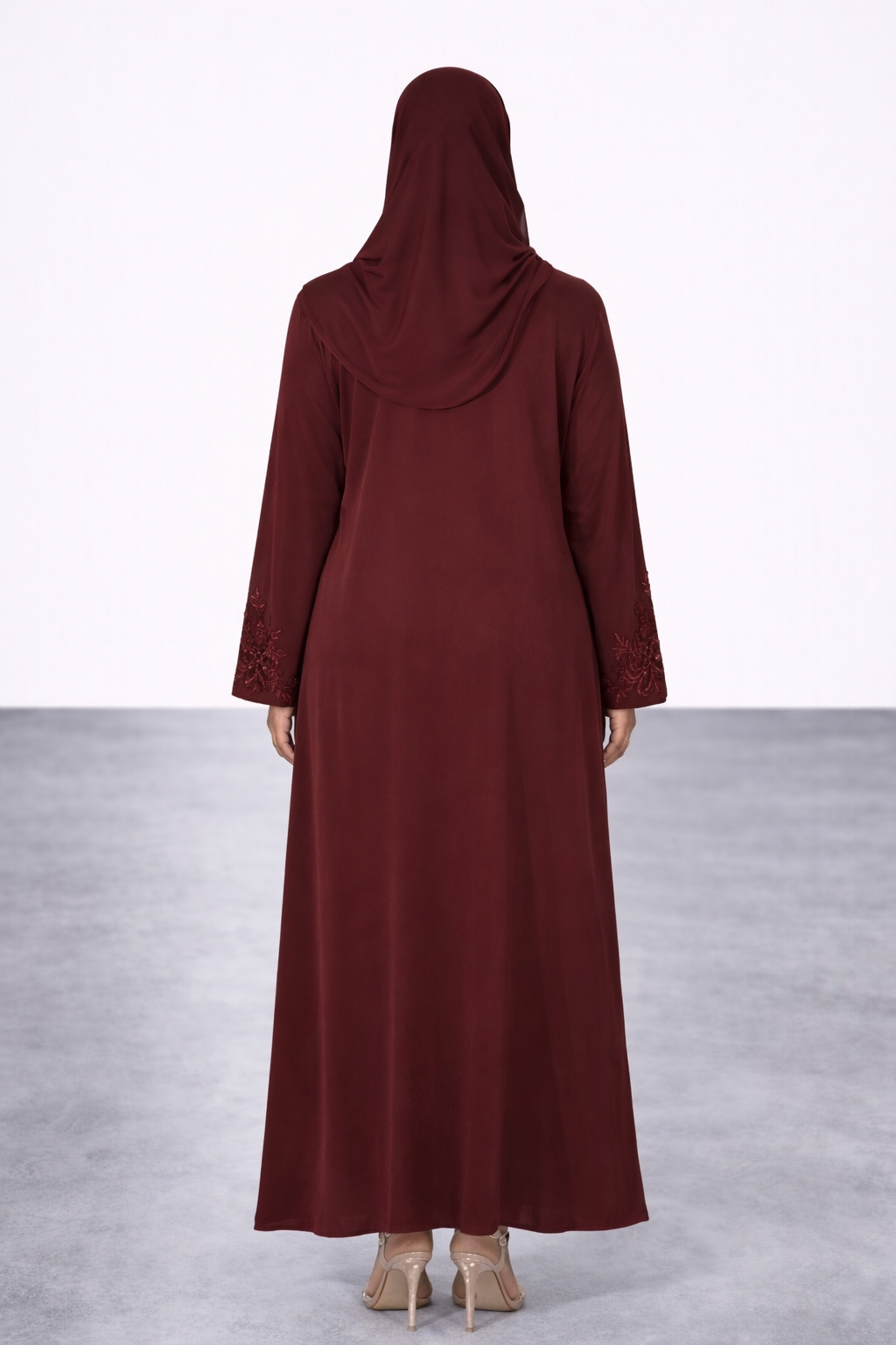 Pure Red Abaya